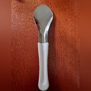 Gelato Stainless Steel Spatula with White Handle